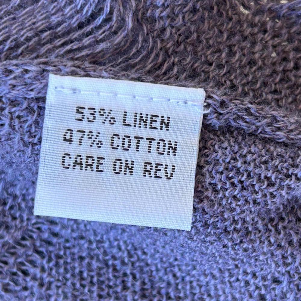 Bryn Walker Women’s Knit Duster Open Front Size Medium - Picture 6 of 9